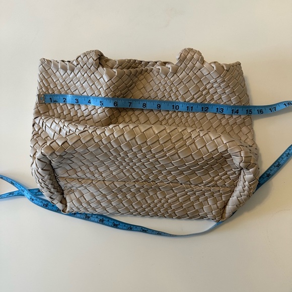 Stone color Woven leather bag | South Moon Under - Picture 4 of 9